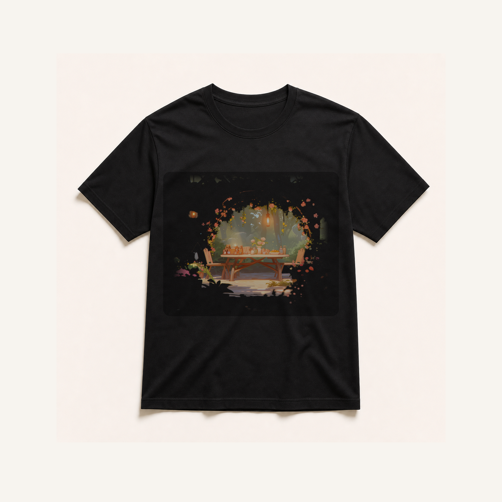 TS0448 black-blend shirt mockup