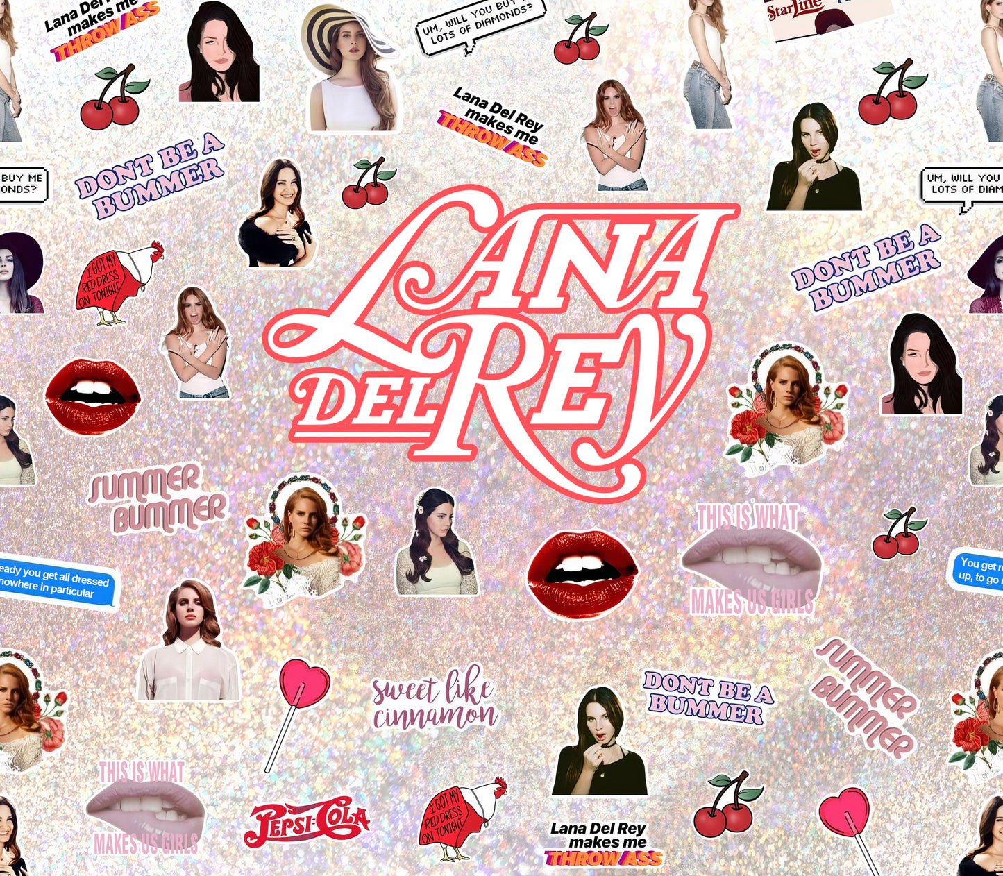 LANA DELREY Graphic T-Shirt artwork