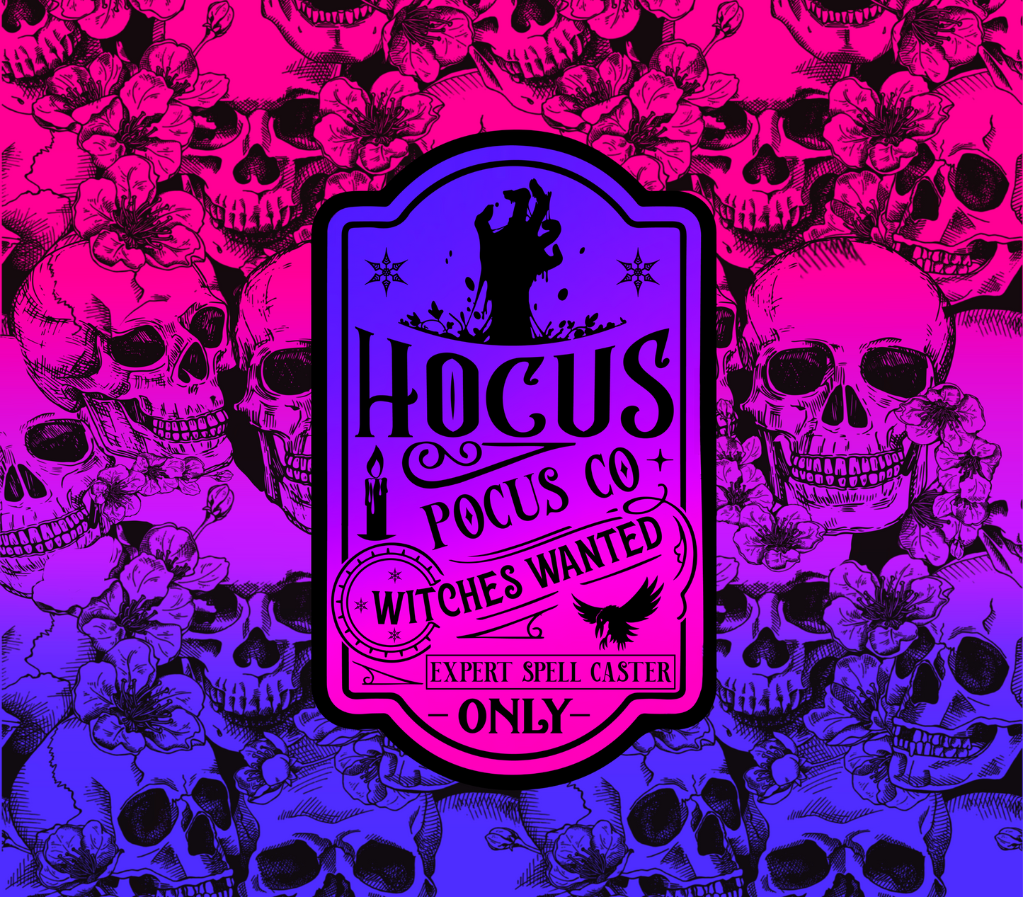 Witches Wanted Graphic T-Shirt artwork