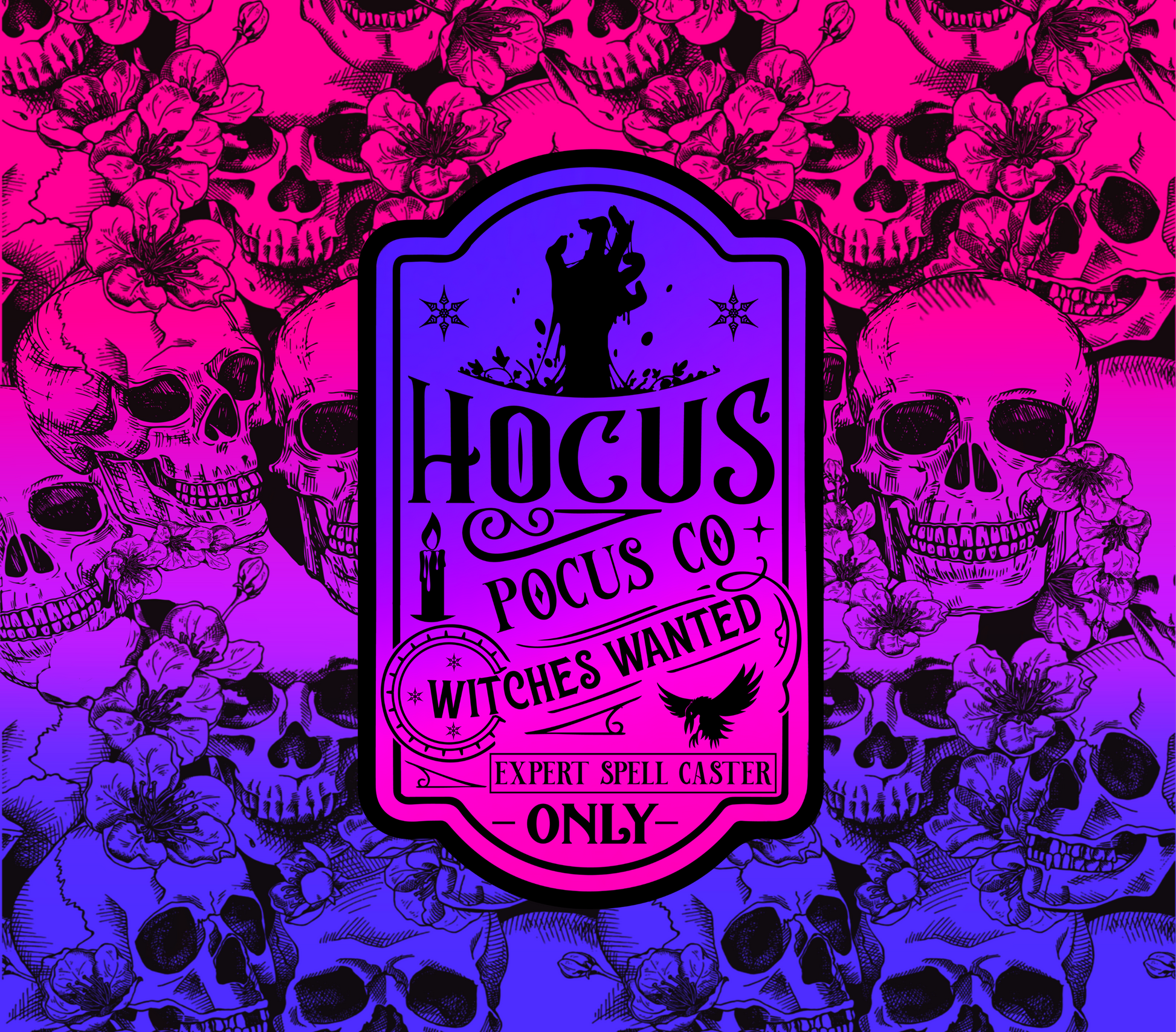 Witches Wanted Graphic T-Shirt artwork