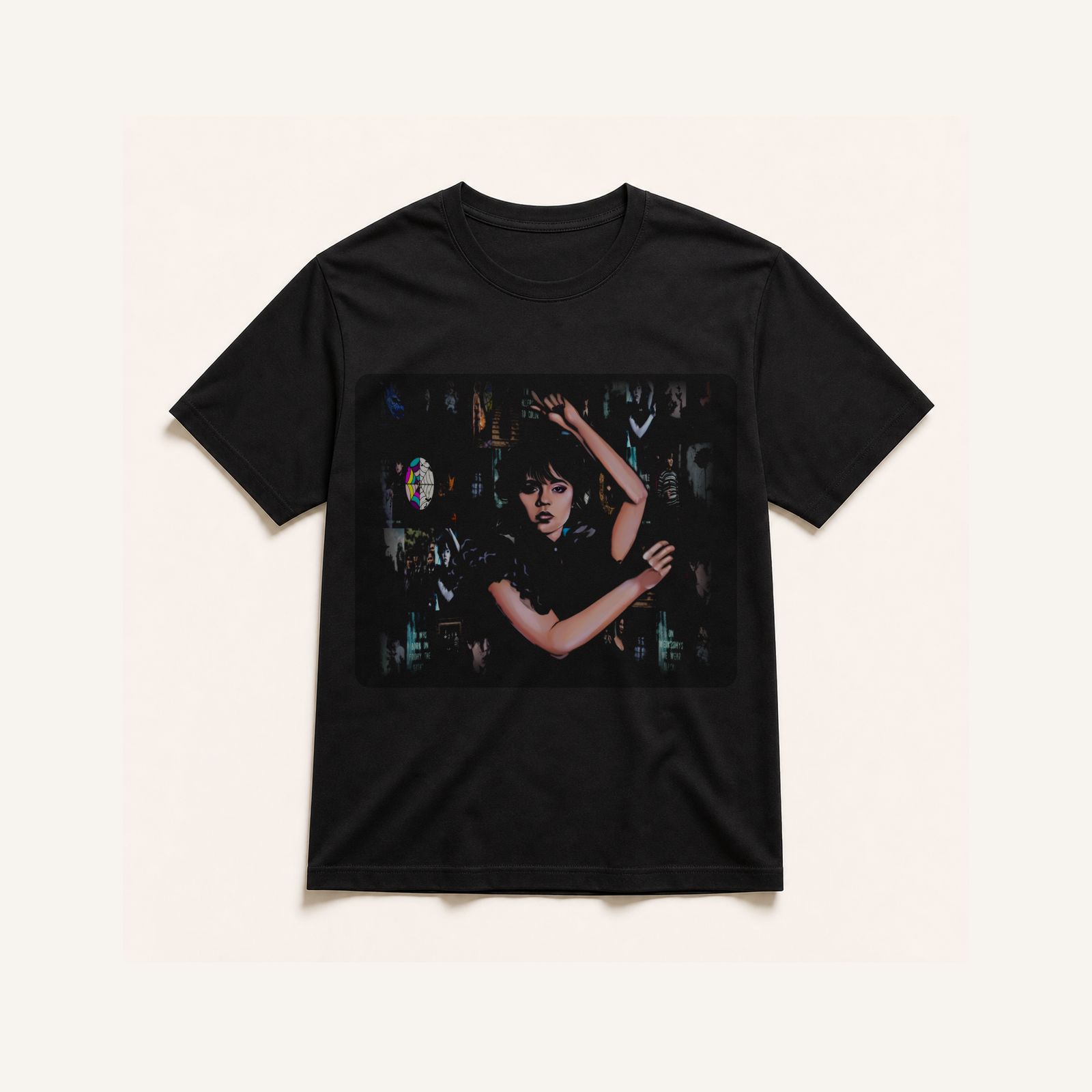 TS0466 black-blend shirt mockup