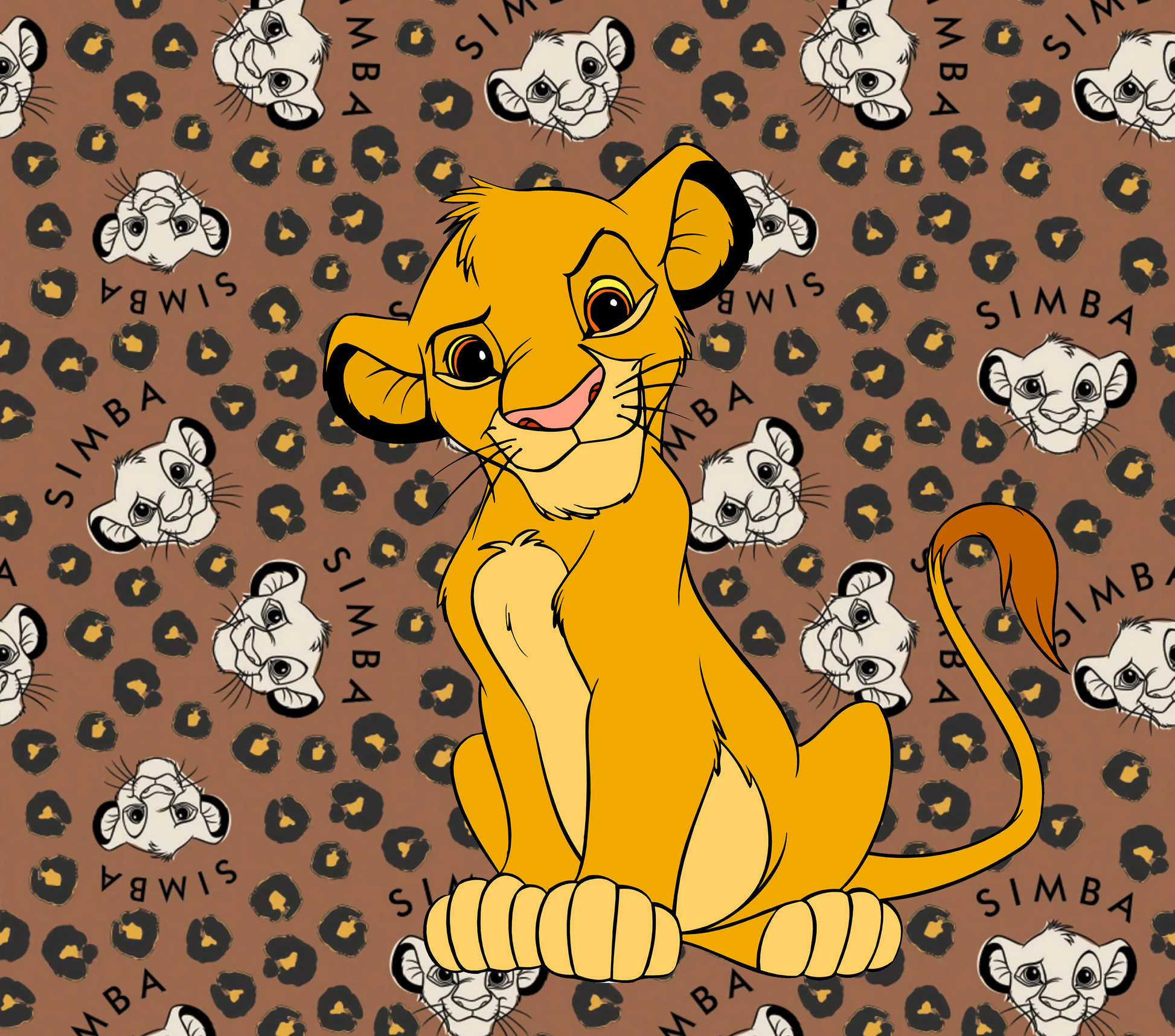 Simba Lionking Graphic T-Shirt artwork