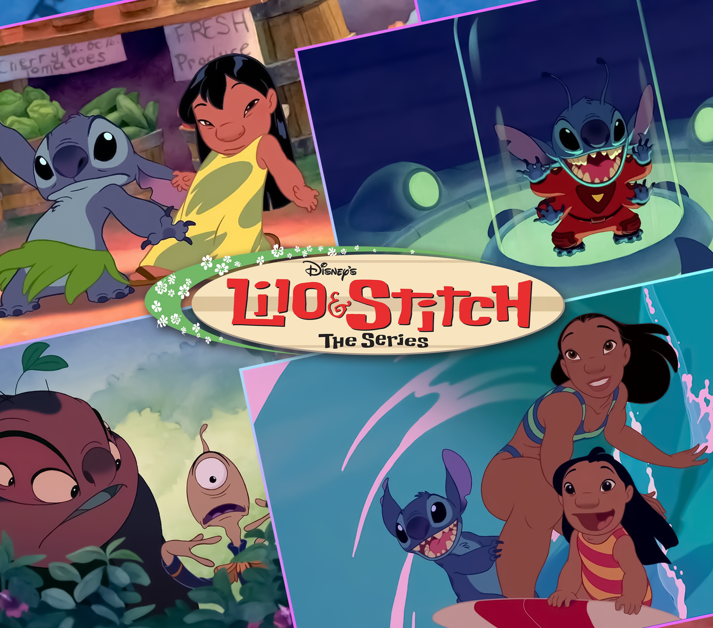 Lilo Stitch Graphic T-Shirt artwork