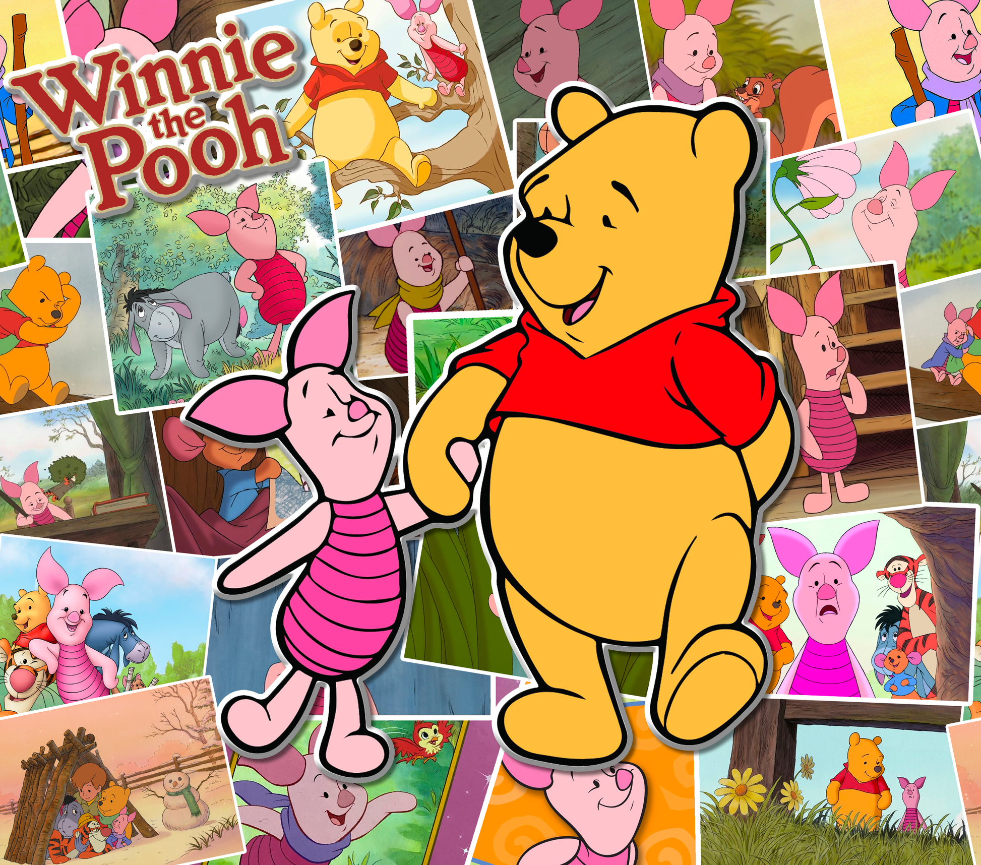 Winne Pooh Graphic T-Shirt artwork