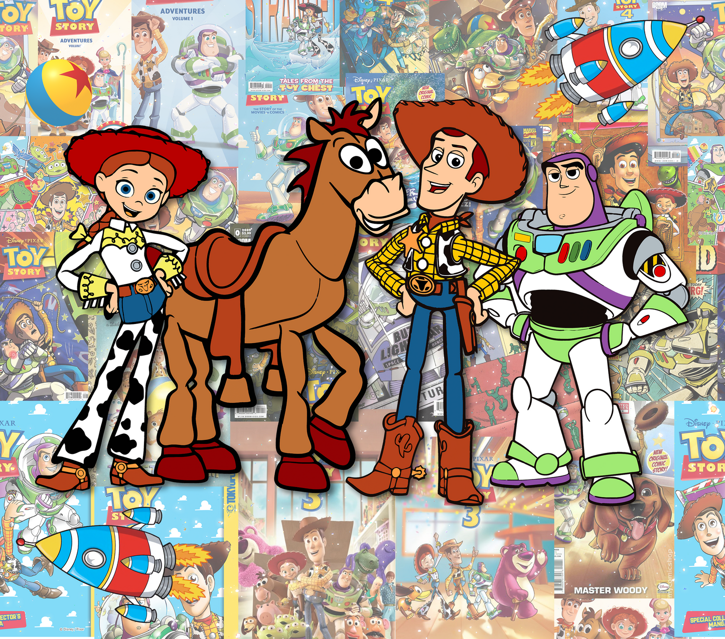 Toy Story Crew Adventure Graphic T-Shirt artwork