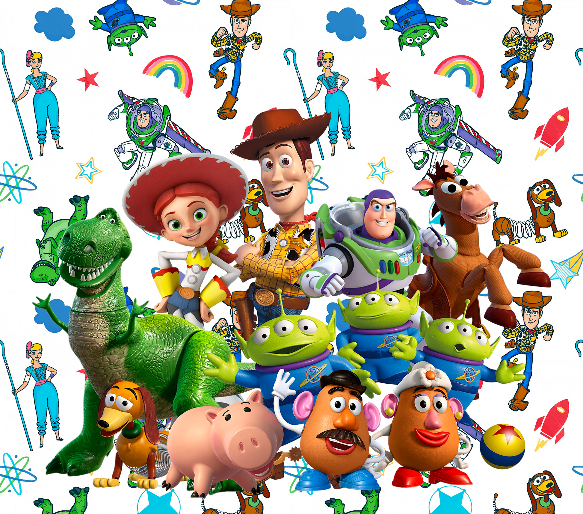Toy Story Crew Adventure Graphic T-Shirt artwork