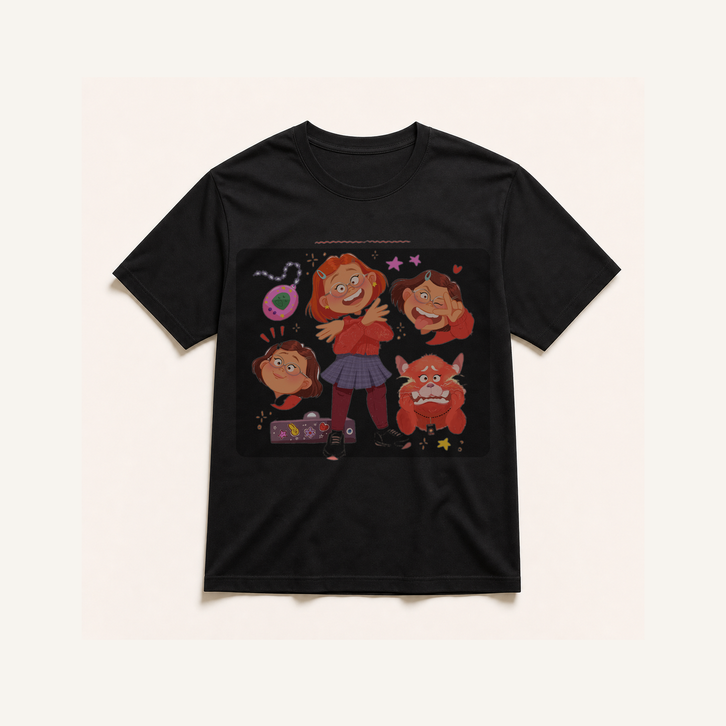 TS0520 black-blend shirt mockup