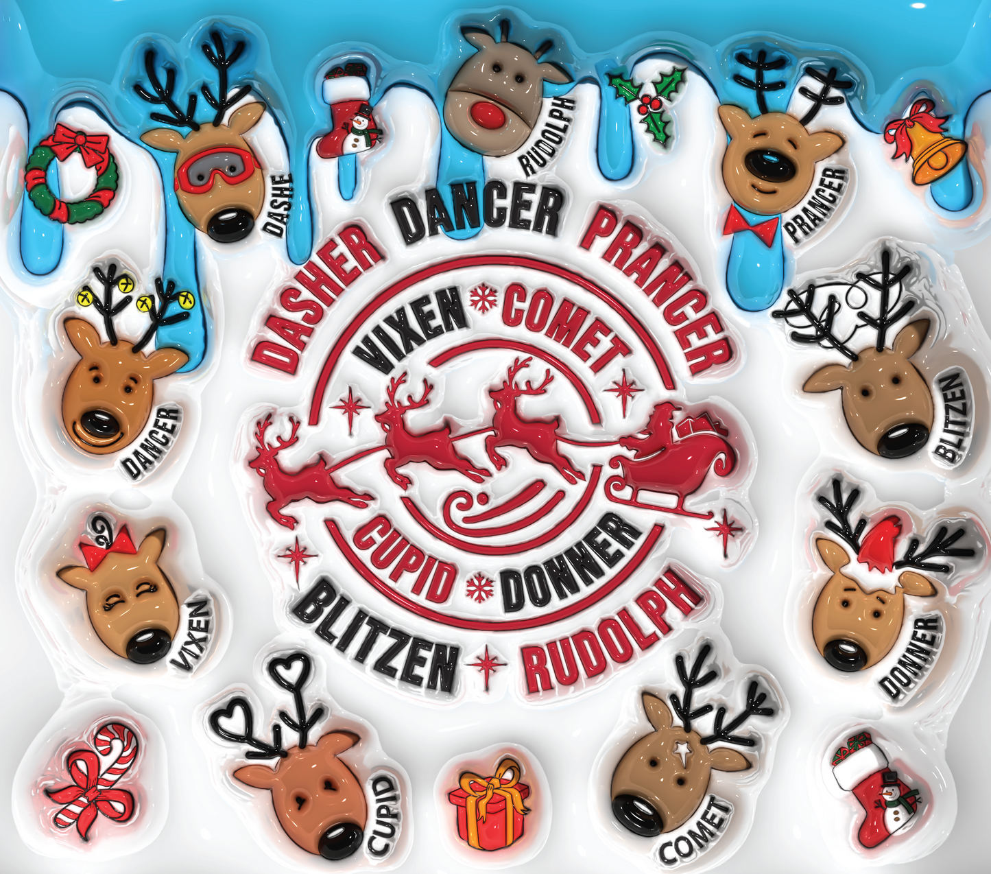 Christmas Graphic T-Shirt artwork