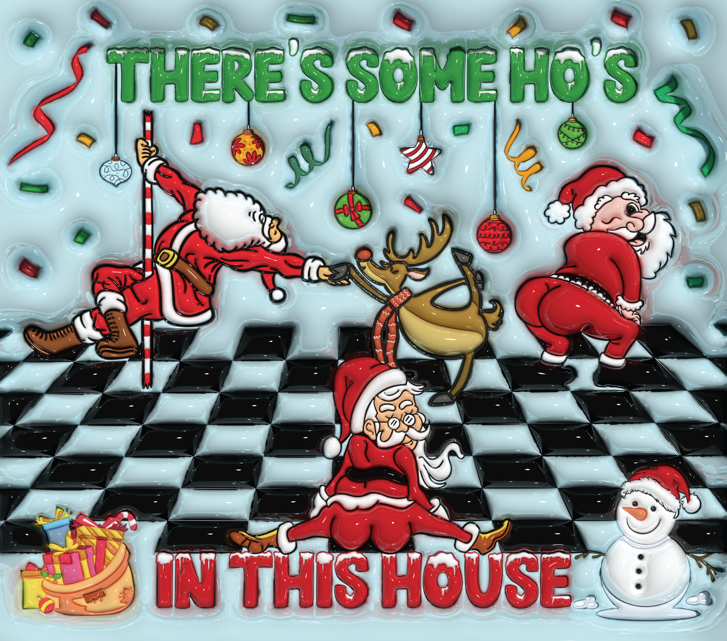 Christmas Graphic T-Shirt artwork
