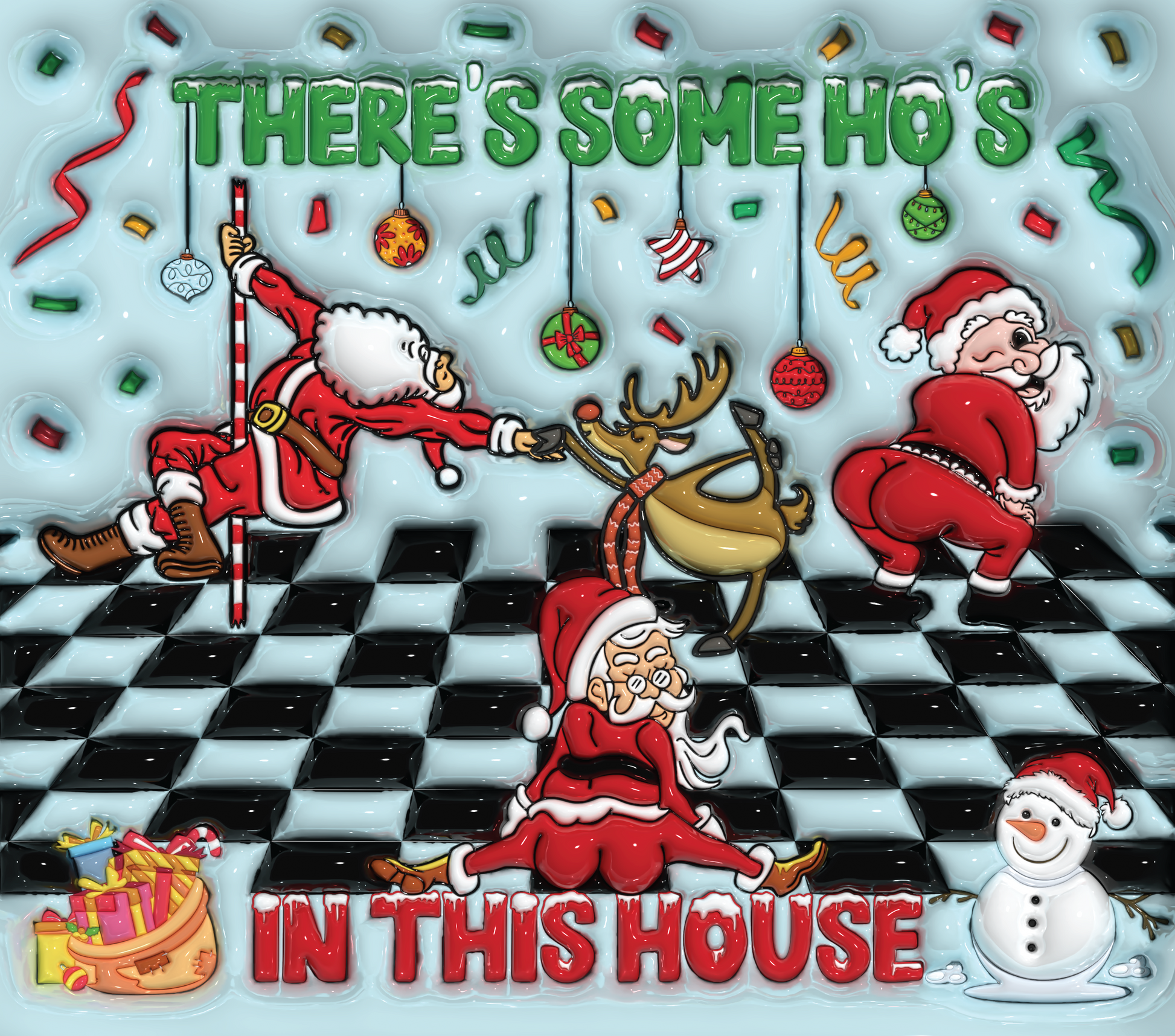 Christmas Graphic T-Shirt artwork