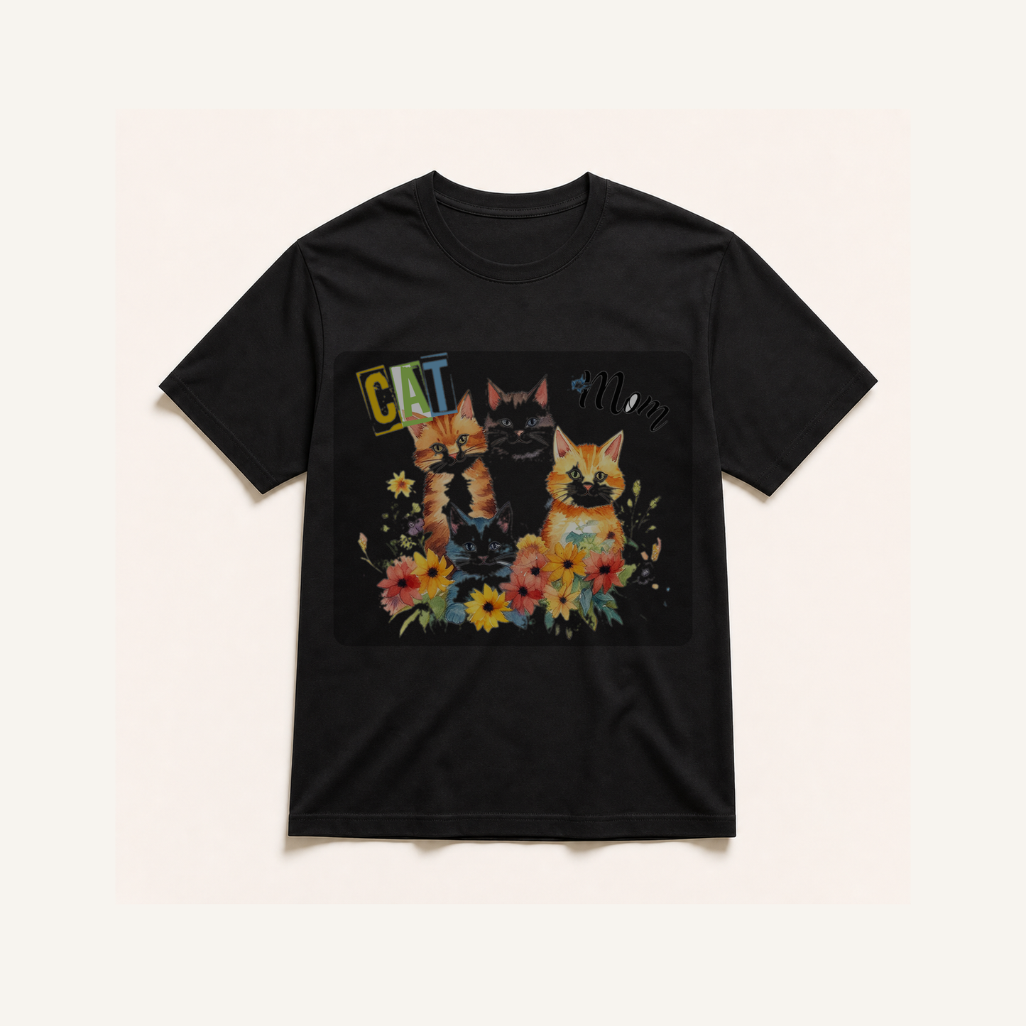 TS0585 black-blend shirt mockup