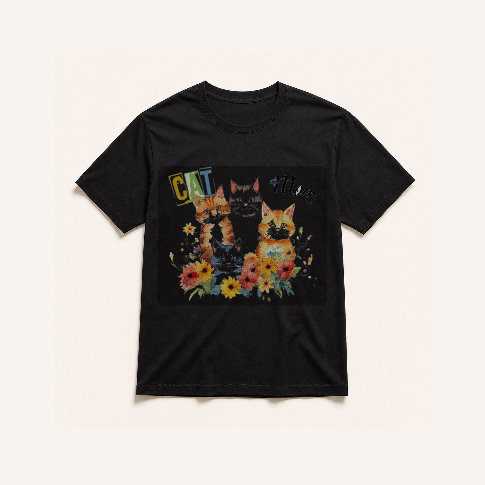 TS0585 black-blend shirt mockup