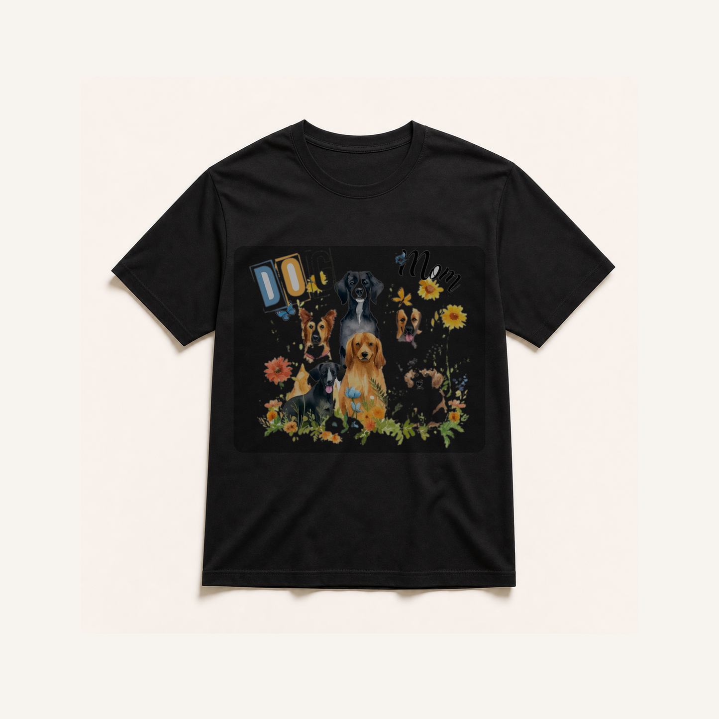 TS0586 black-blend shirt mockup