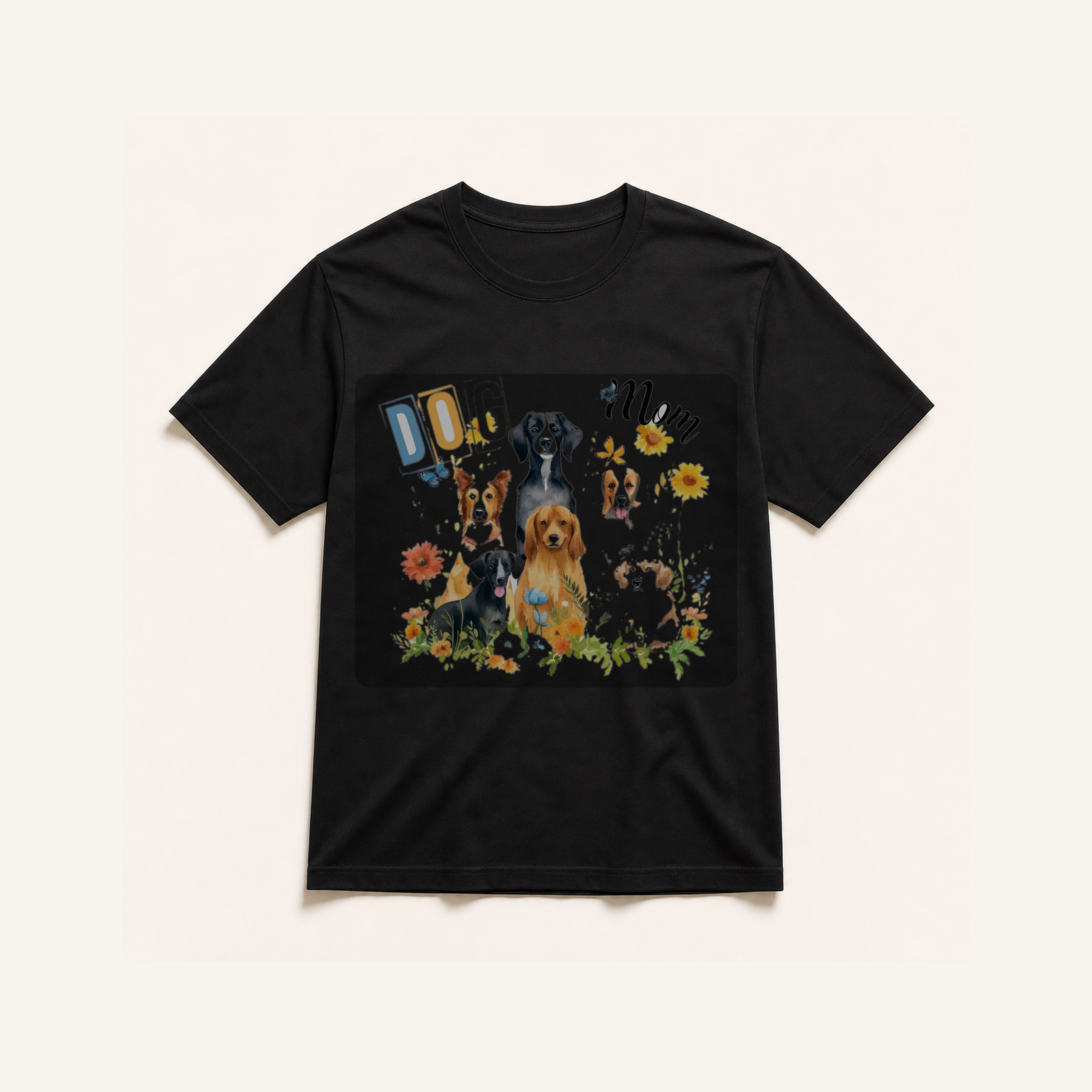 TS0586 black-blend shirt mockup