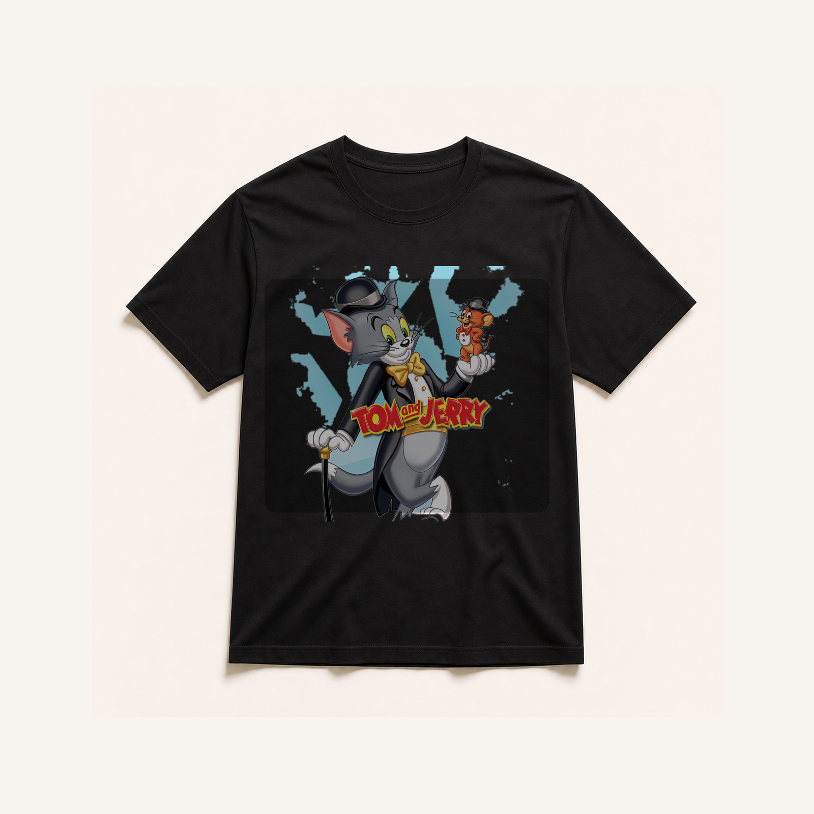 TS0595 black-blend shirt mockup