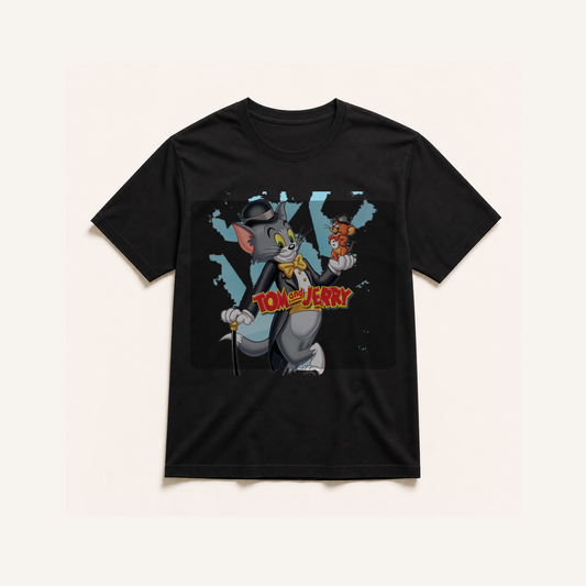 TS0595 black-blend shirt mockup