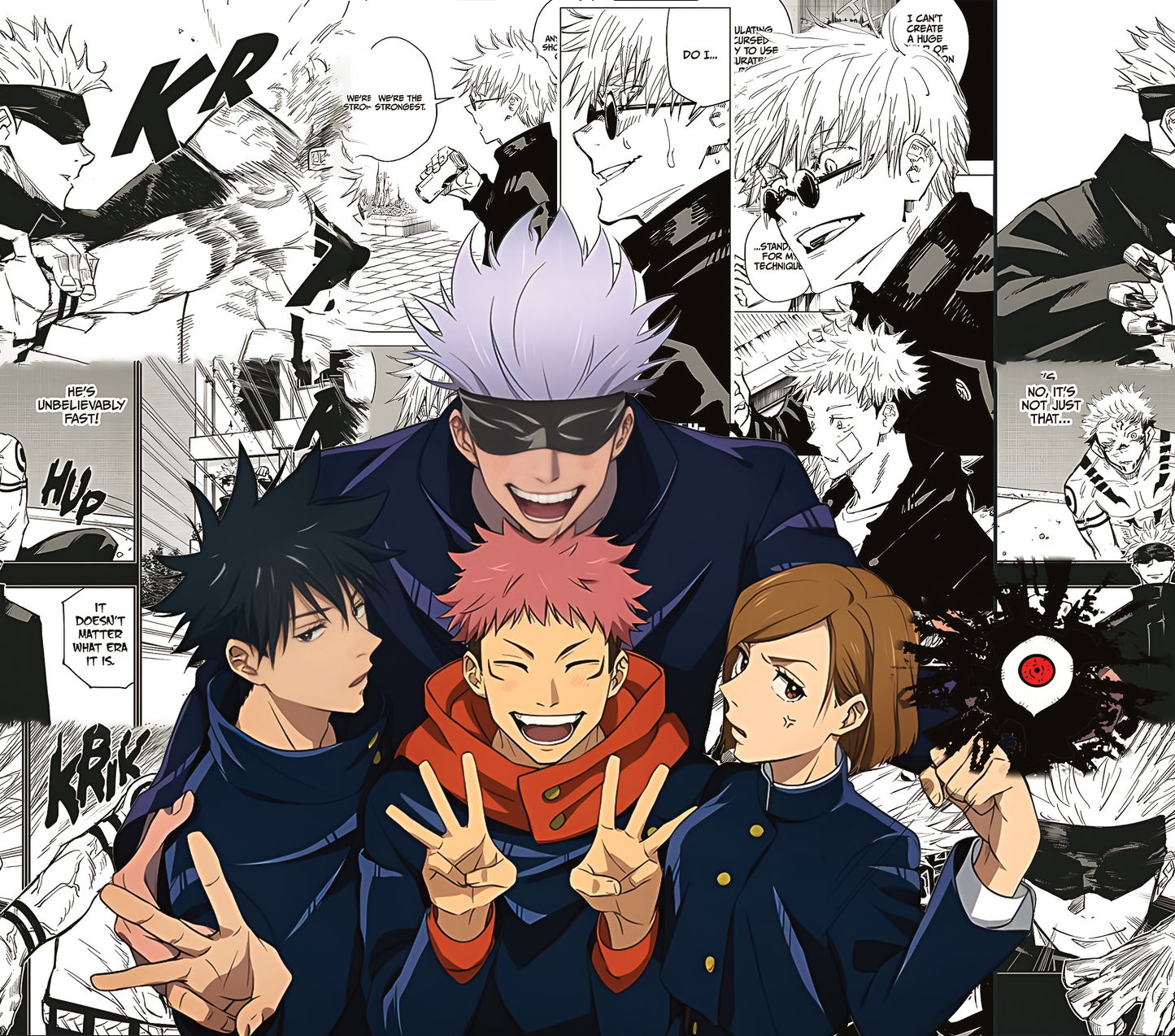 Jujutsu Kaisen Graphic T-Shirt artwork