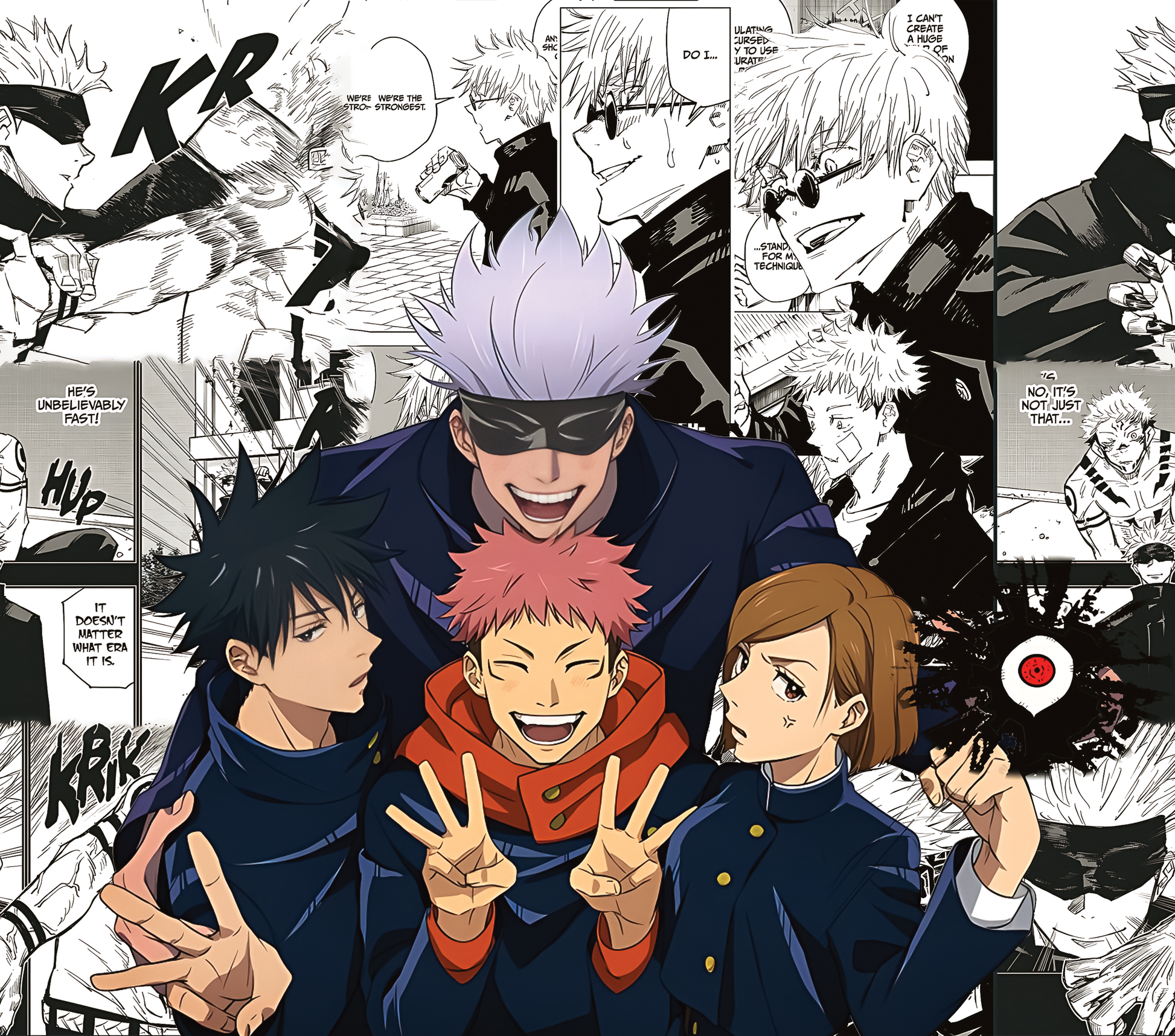 Jujutsu Kaisen Graphic T-Shirt artwork