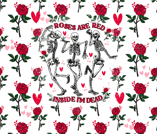 Roses and Red Graphic T-Shirt artwork
