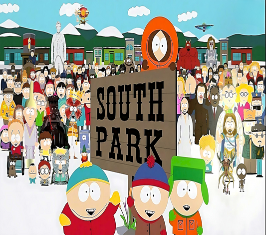 South Park Graphic T-Shirt artwork