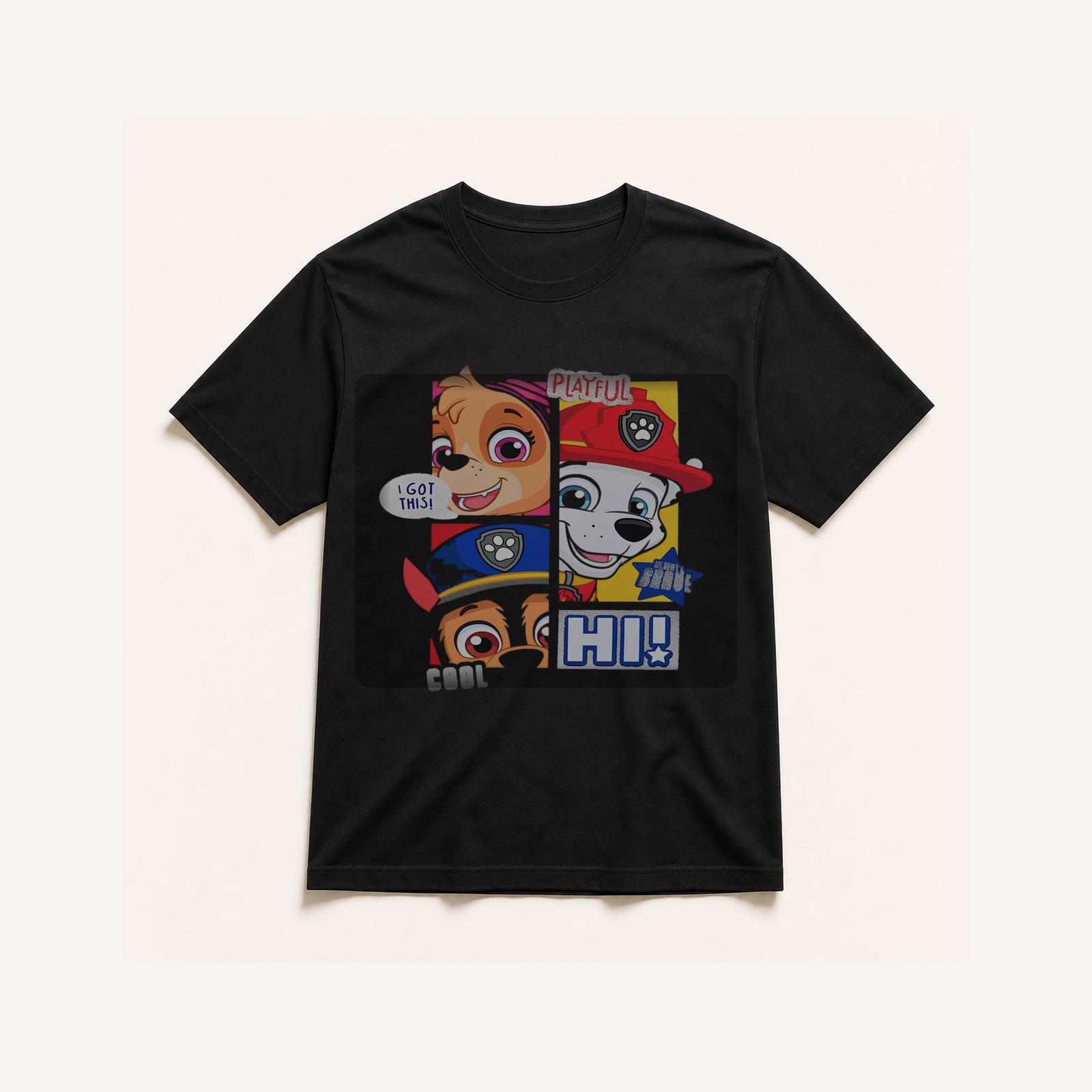 TS0659 black-blend shirt mockup