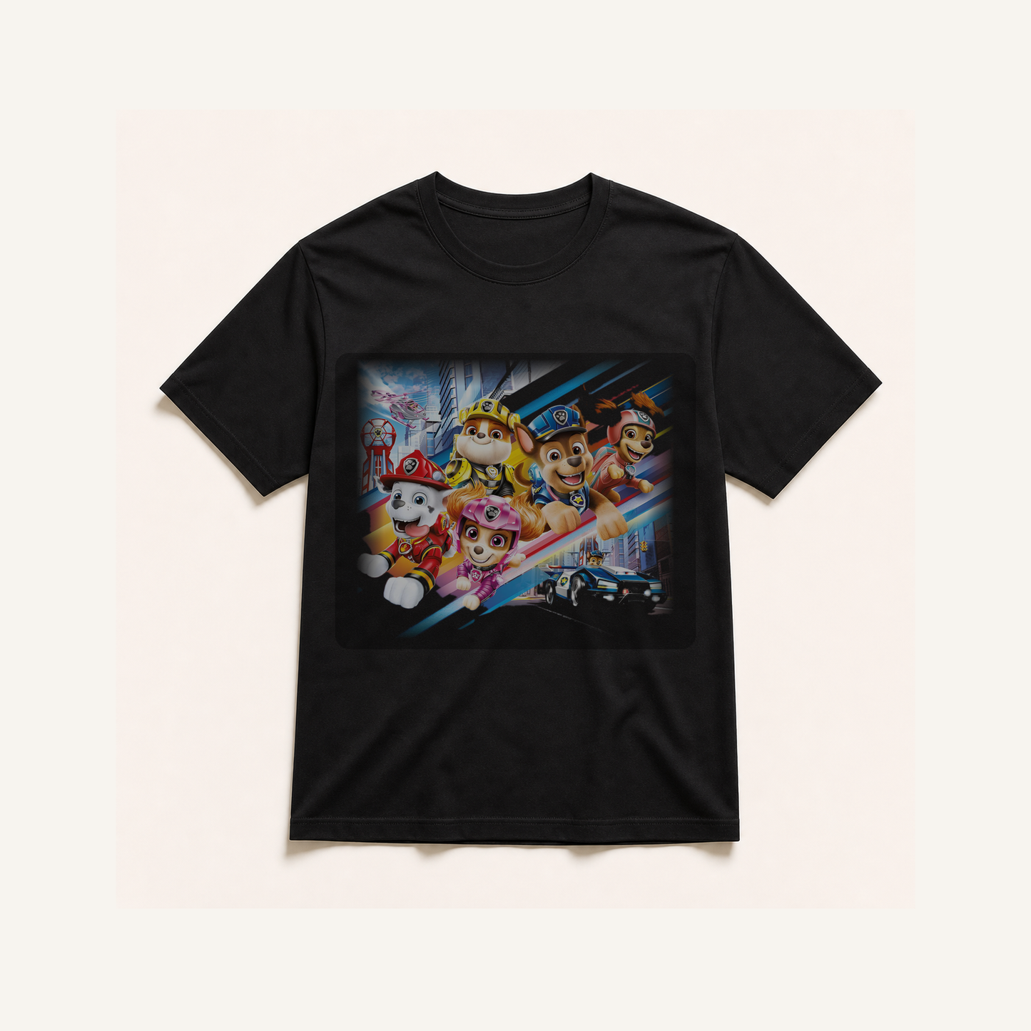 TS0660 black-blend shirt mockup
