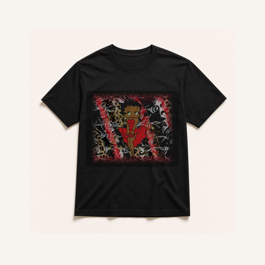 TS0671 black-blend shirt mockup