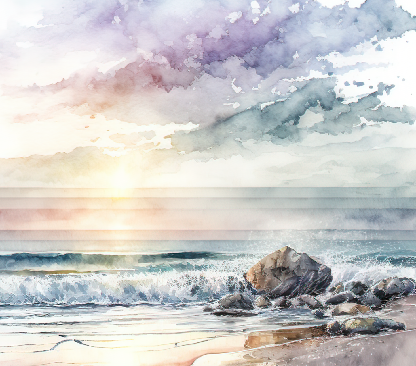 Ocean Graphic T-Shirt artwork