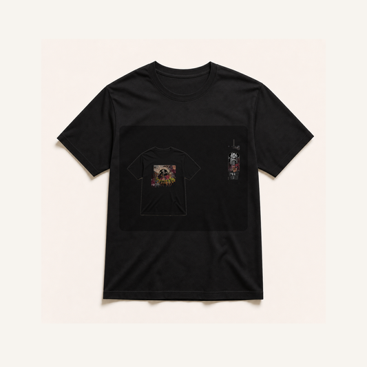 TS0700 black-blend shirt mockup