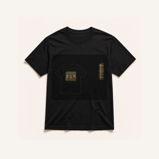 TS0701 black-blend shirt mockup