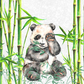 122 Panda with Tumbler