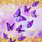 155 Butterfly with Tumbler