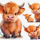 164 baby cow with Tumbler