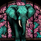 165 Elephant with Tumbler