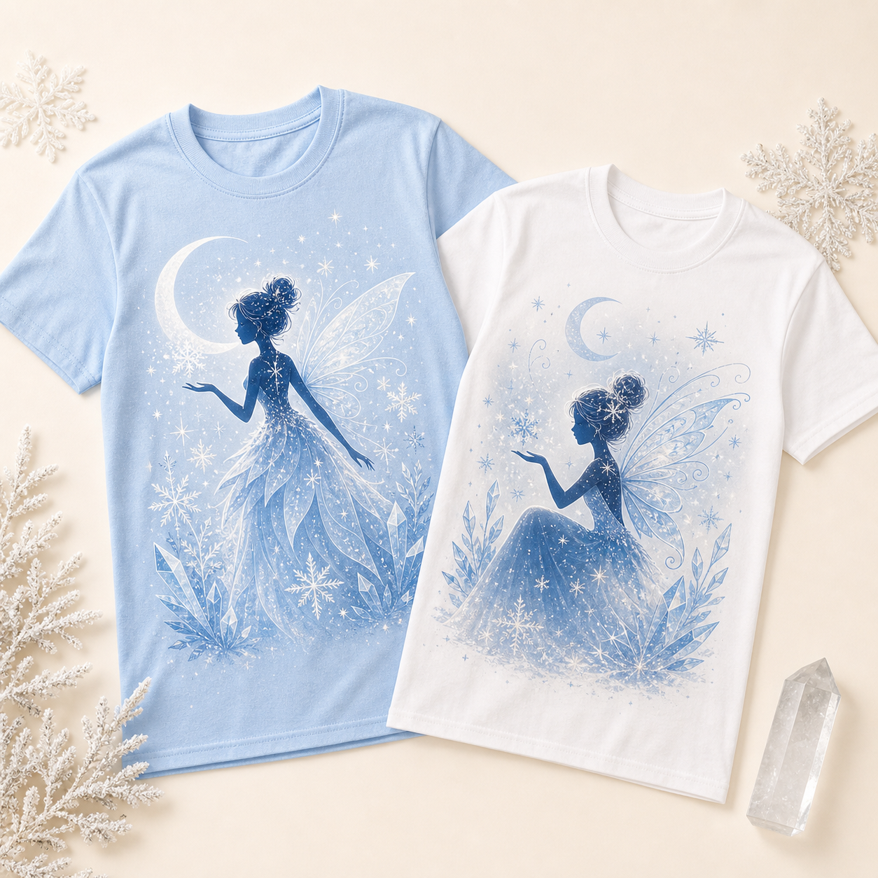 Winter fairy style shirts