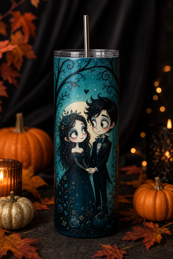 Seasonal custom tumbler